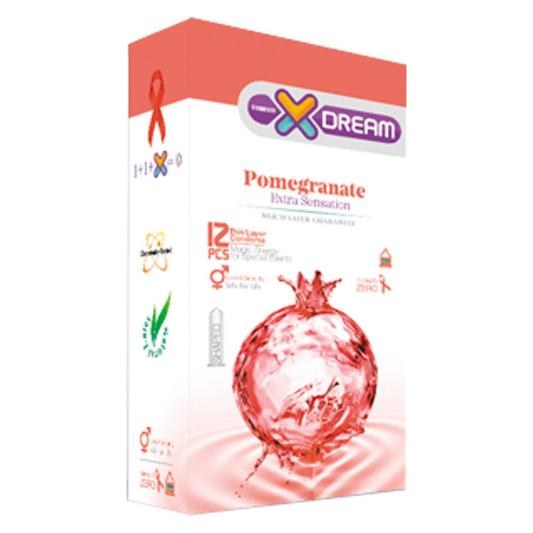 کاندوم ایکس دریم مدل تنگ کننده 12عددیXDREAM