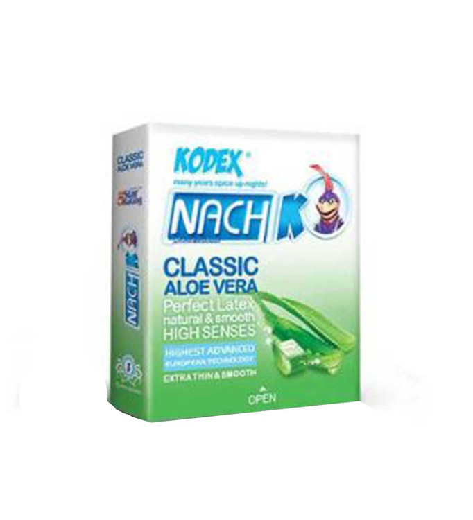 کاندوم کدکس ۳عددی مدلCLASSIC ALOE VERA