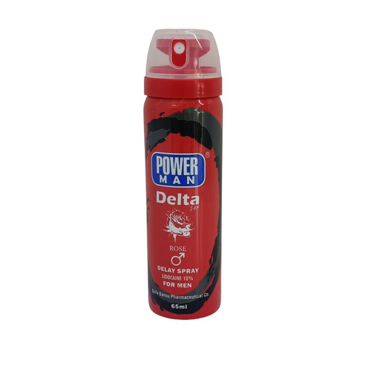 اسپری تاخیری پاورمن دلتا اصل Powerman Delta با رایحه رز