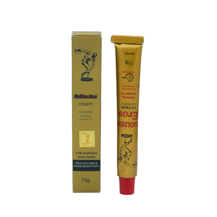 کرم تاخیری اروس گلدن Golden Eros cream پانزده میلی گرم