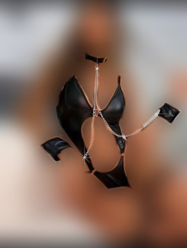 لباس خواب چرم زنانه