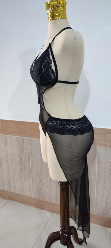 لباس خواب توری پیراهنی زنانه